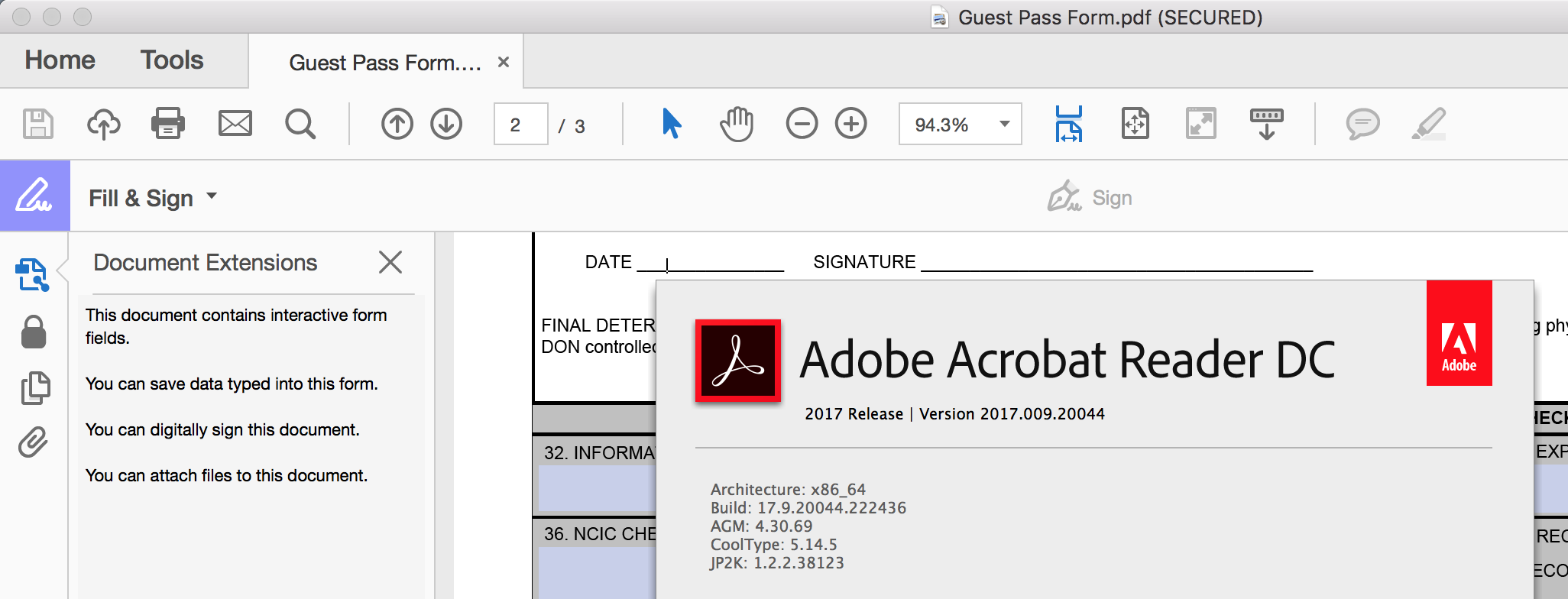 Fillable Pdf Cant Sign Adobe Acrobat Dc Hot Sex Picture 4369